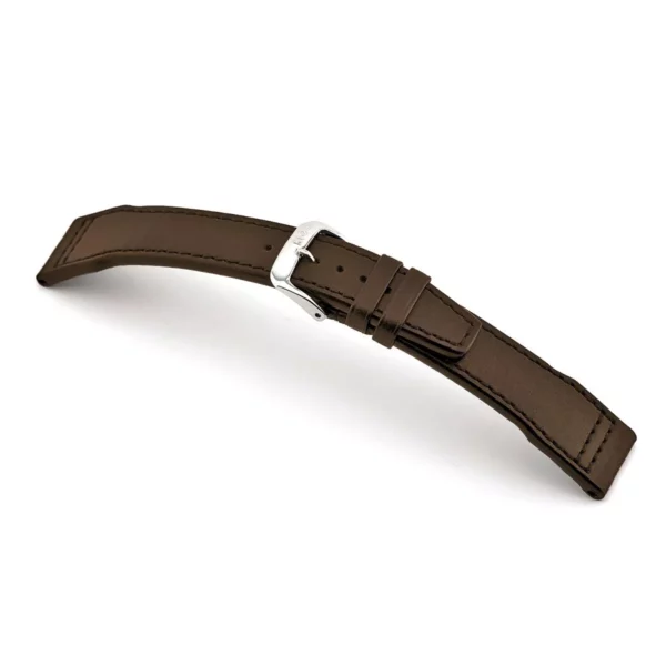 RIOS1931 Scirocco - Uhrenarmband aus Kalbsleder (383) - Mokka