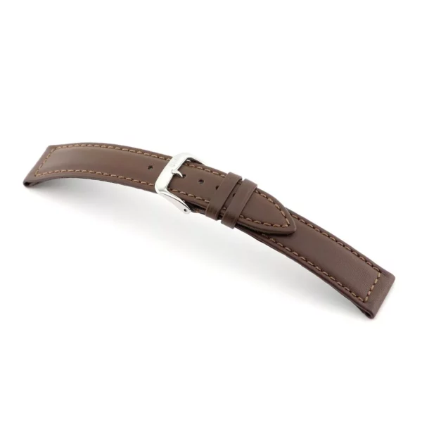 RIOS1931 Scuba - Uhrenarmband aus Rindsleder (118) - Mokka
