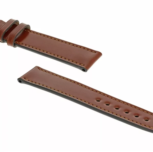 RIOS1931 Seattle - Uhrenarmband aus Shell Cordovan (193) - Cognac – Bild 3