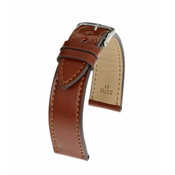 RIOS1931 Seattle - Uhrenarmband aus Shell Cordovan (193) - Cognac