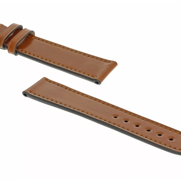 RIOS1931 Seattle - Uhrenarmband aus Shell Cordovan (193) - Honig – Bild 3