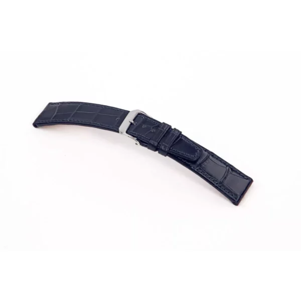 RIOS1931 Spitfire - Uhrenarmband aus Alligatorenleder (388) - Ozeanblau