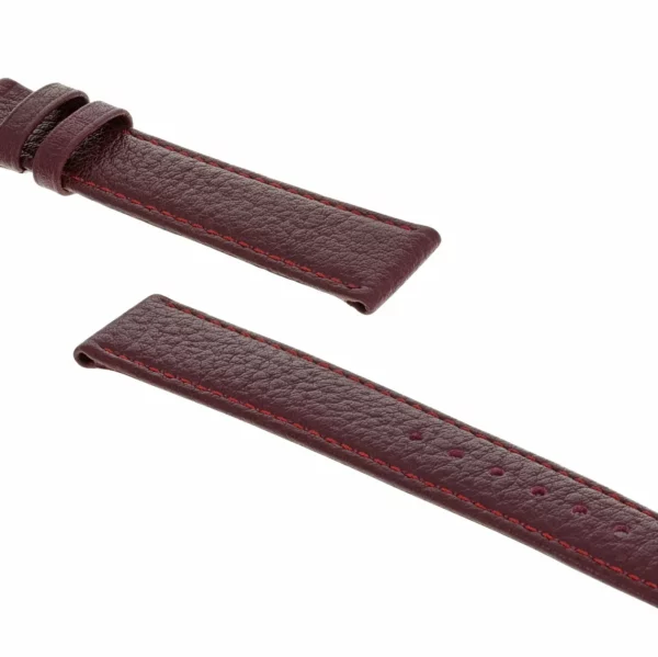 RIOS1931 Texas - Uhrenarmband aus Büffelleder (62) - Bordeaux – Bild 3