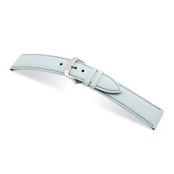 RIOS1931 Toscana - Uhrenarmband aus Kalbsleder (102) - Eisblau