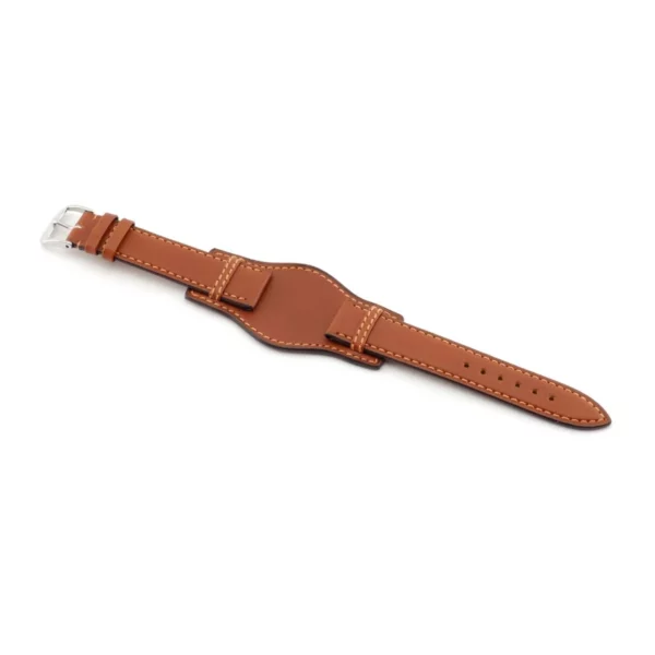 RIOS1931 Tula - Uhrenarmband aus Juchtenleder (204) - Cognac