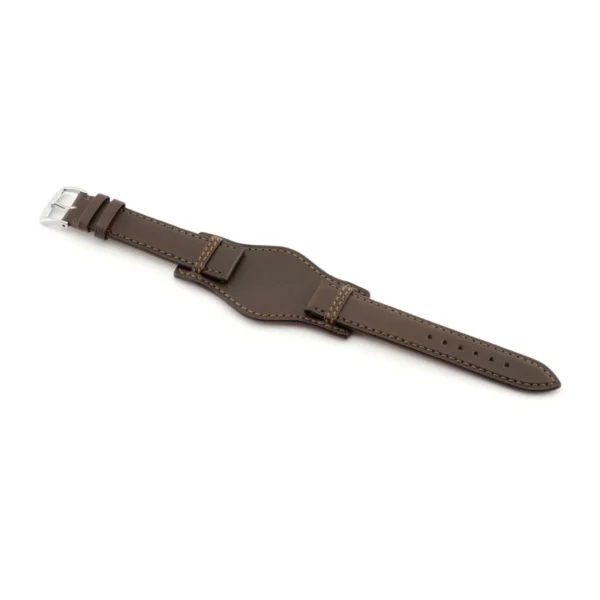 RIOS1931 Tula - Uhrenarmband aus Juchtenleder (204) - Mokka