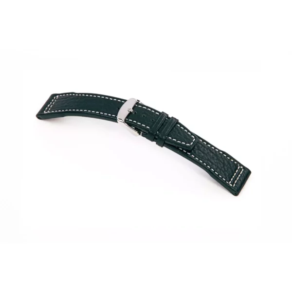 RIOS1931 Typhoon - Uhrenarmband aus Büffelleder (385) - Schwarz