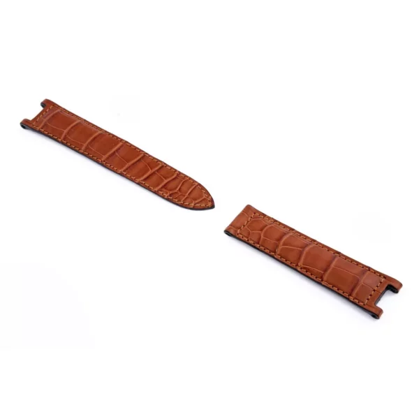 RIOS1931 Versailles - Uhrenarmband aus Alligatorenleder (350) - Cognac