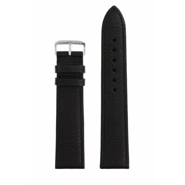 RIOS1931 Waging - Uhrenarmband aus Bio-Nappaleder (408) - Schwarz – Bild 2