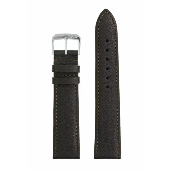 RIOS1931 Waging - Uhrenarmband aus Bio-Nappaleder (408) - Mokka – Bild 2