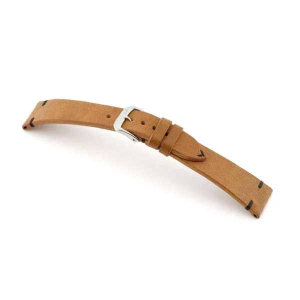 RIOS1931 Walker - Uhrenarmband aus Vintageleder (158) - Cognac