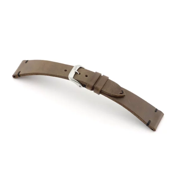 RIOS1931 Walker - Uhrenarmband aus Vintageleder (158) - Mokka