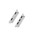 Strap Adapters for Apple Watch – Silver Brushed