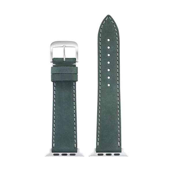 Eulit Nubuk Smart Uhrenarmband aus Leder (9480) - Grün