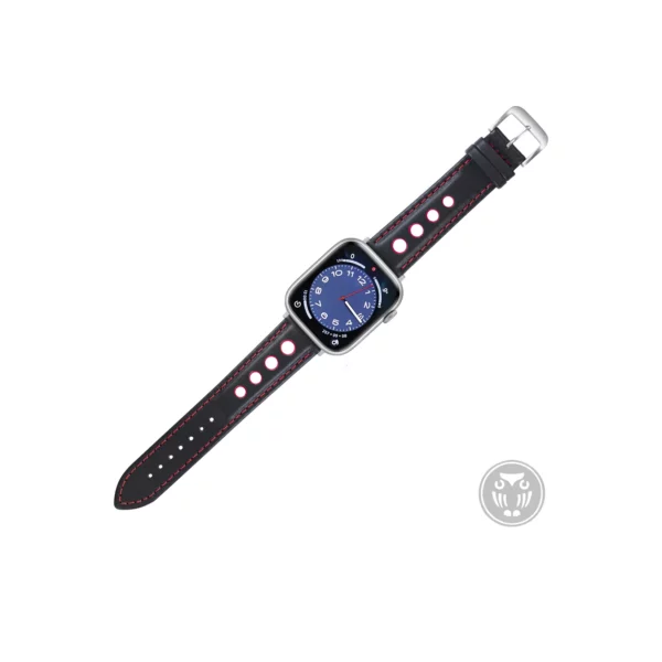 Eulit Racing Smart Uhrenarmband (9652) - Schwarz/Rot – Bild 2