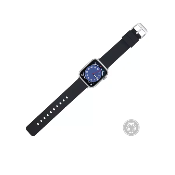 Eulit Silicon Smart Uhrenarmband (9151) - Schwarz – Bild 2