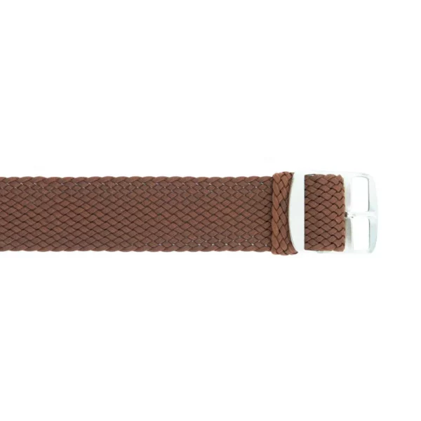 Perlon Uhrenarmband (15) - Braun – Bild 2