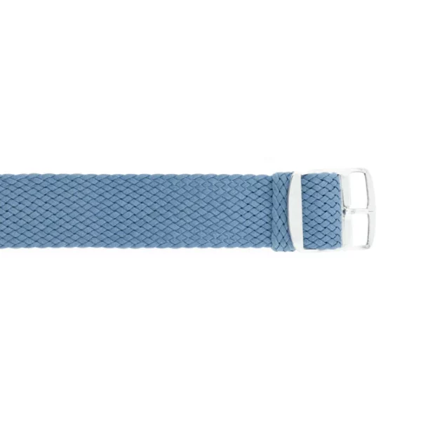 Perlon Uhrenarmband (29) - Jeans Blau – Bild 2