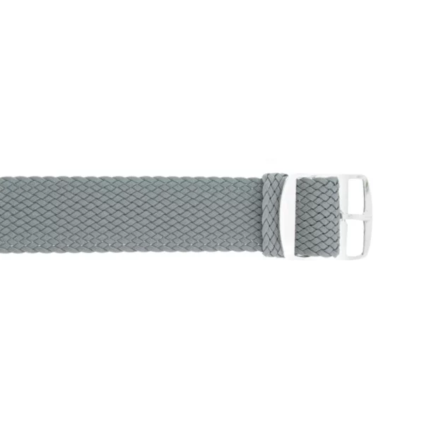Perlon Uhrenarmband (26) - Hellgrau – Bild 2