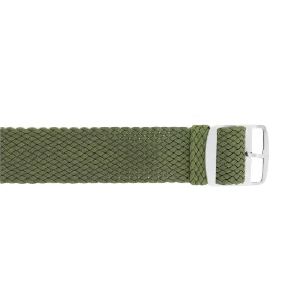 Perlon Uhrenarmband (20) - Olivgrün – Bild 2