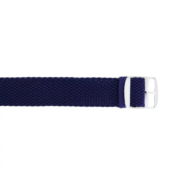 Perlon Uhrenarmband (03) - Marine-Blau – Bild 2