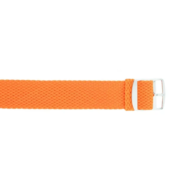 Perlon Uhrenarmband (28) - Orange – Bild 4