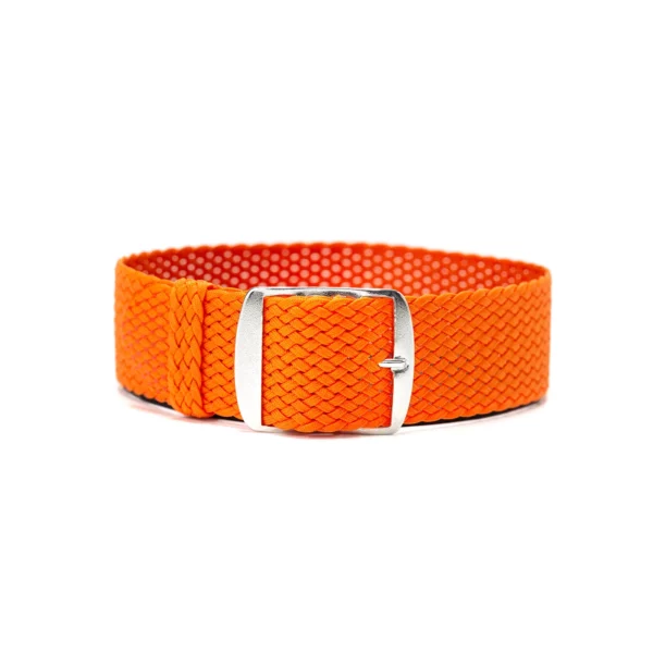Perlon Uhrenarmband (28) - Orange