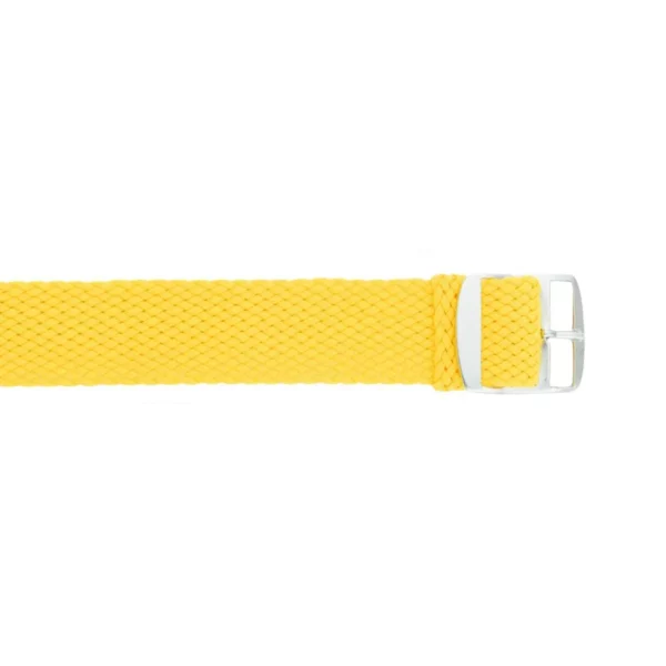 Perlon Uhrenarmband (18) - Gelb – Bild 2