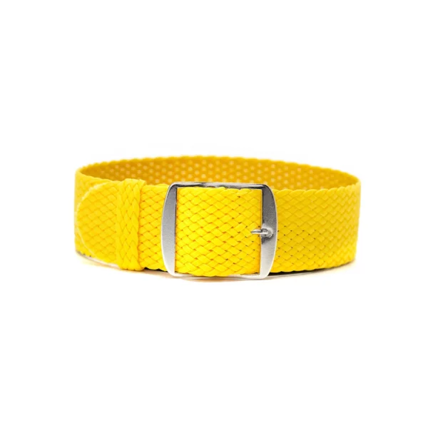 Perlon Uhrenarmband (18) - Gelb