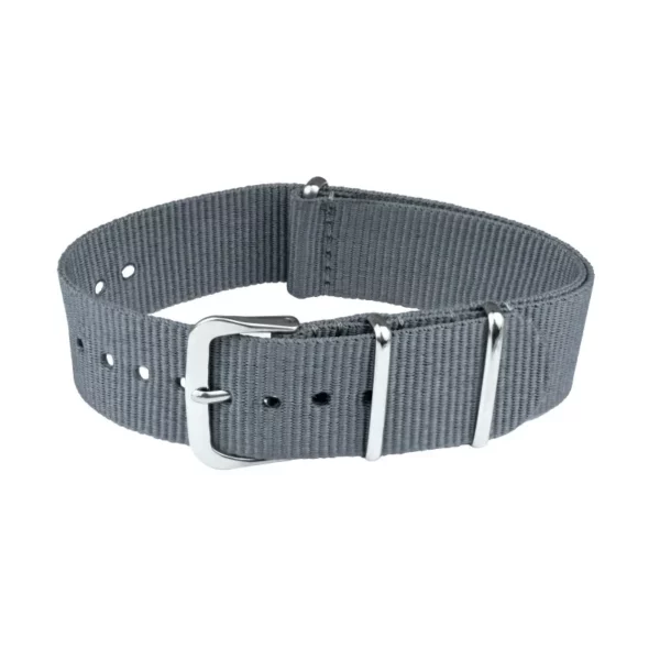 Nylon Uhrenarmband - Dunkelgrau