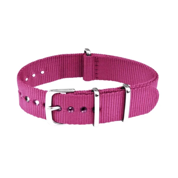 Nylon Uhrenarmband - Rosa