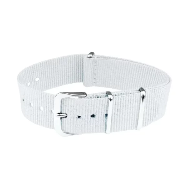 Nylon Uhrenarmband - Weiß