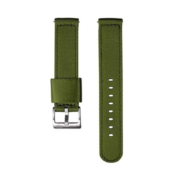 Jelsdal Vintage Military Zweiteiliges Nylonarmband - Grün
