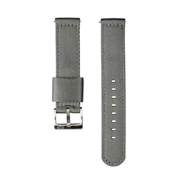 Jelsdal Vintage Military Zweiteiliges Nylonarmband - Grau