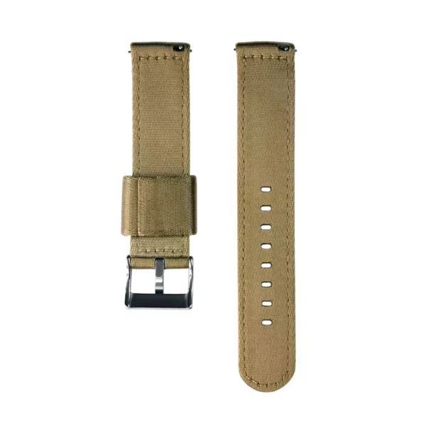Jelsdal Vintage Military Zweiteiliges Nylonarmband - Khaki – Bild 2