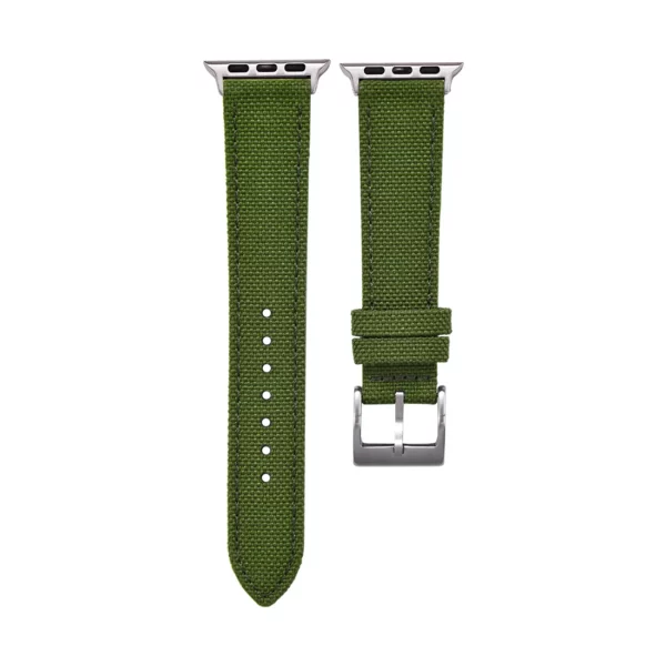 Segeltuch Smart Uhrenarmband - Grün