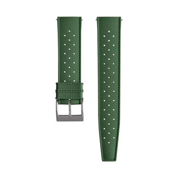 Tropical Style Kautschuk-Uhrenarmband - Grün