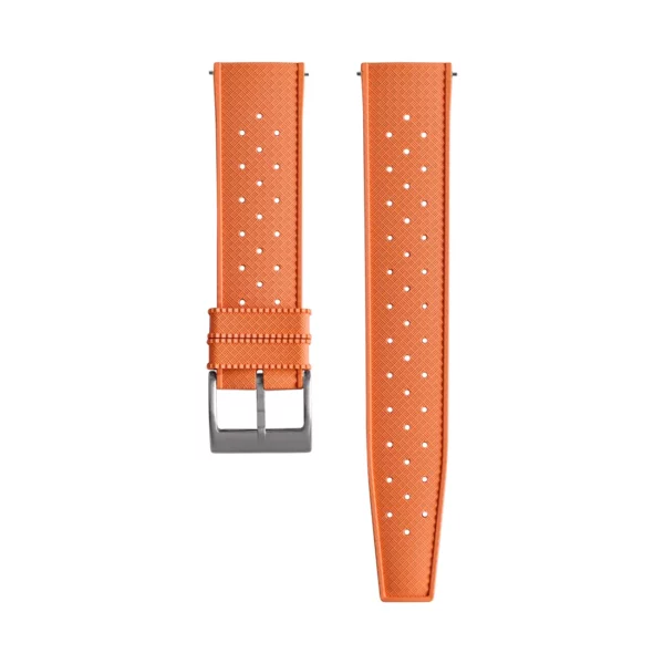 Tropical Style Kautschuk-Uhrenarmband - Orange