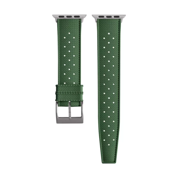 Tropical Style Smart Kautschuk-Uhrenarmband - Grün