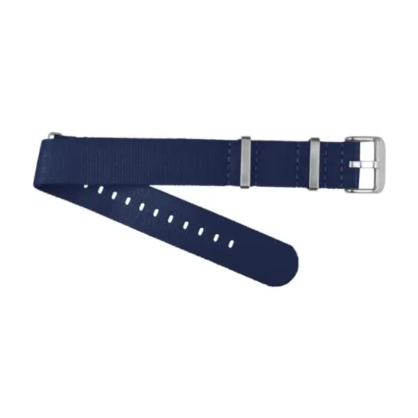 Premium Nylon Uhrenarmband aus Sicherheitsgurt-Material (23) - Blau
