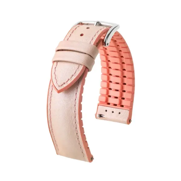 HIRSCH Lindsey - Performance-Uhrenarmband - Beige Rosa