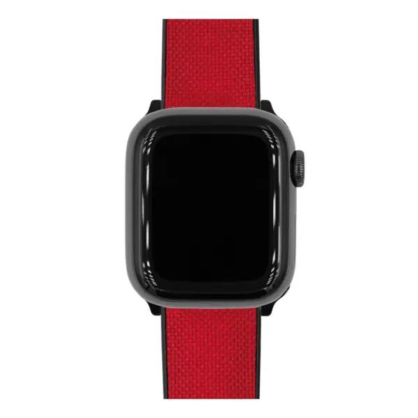 HIRSCH Arne - Veganes Performance-Uhrenarmband - Rot – Bild 5