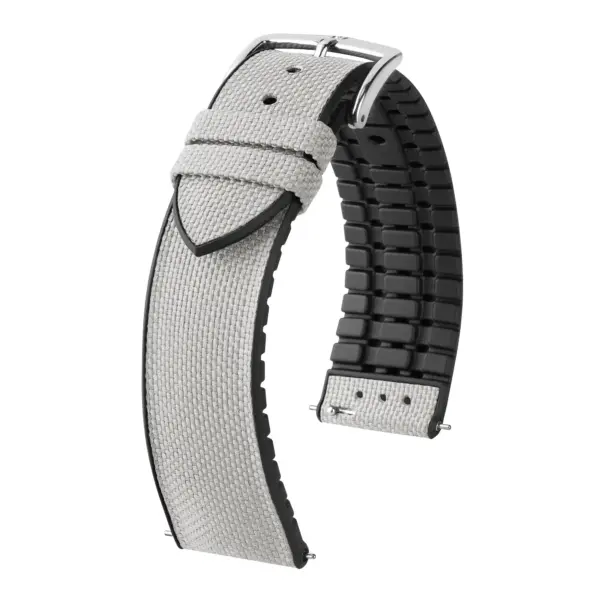 HIRSCH Arne - Veganes Performance-Uhrenarmband - Grau