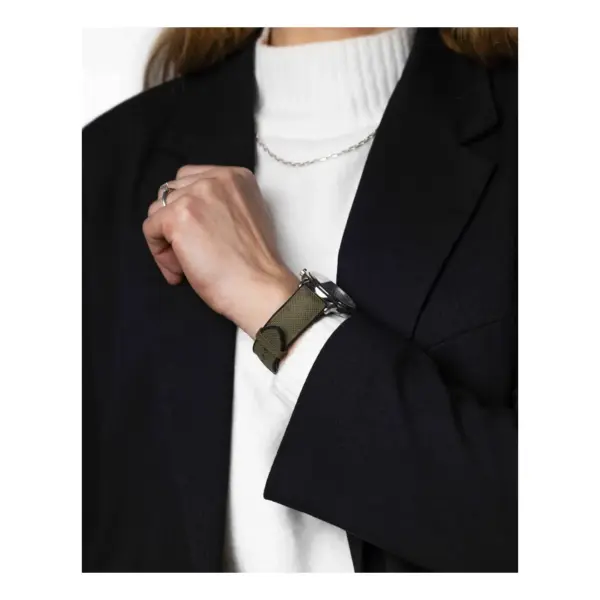 HIRSCH Arne - Veganes Performance-Uhrenarmband - Grün – Bild 6