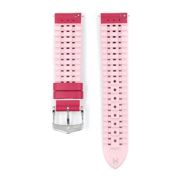 HIRSCH Lindsey - Performance-Uhrenarmband - Dunkelpink – Bild 3