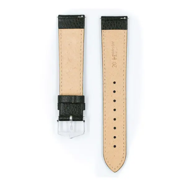 HIRSCH Kansas - Leder-Uhrenarmband - Grün – Bild 3