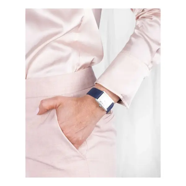 HIRSCH Osiris Nubuk - Nubukleder-Uhrenarmband - Dunkelblau – Bild 6