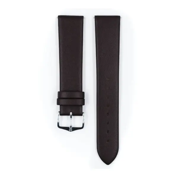 HIRSCH Toronto - Leder-Uhrenarmband - Braun – Bild 2
