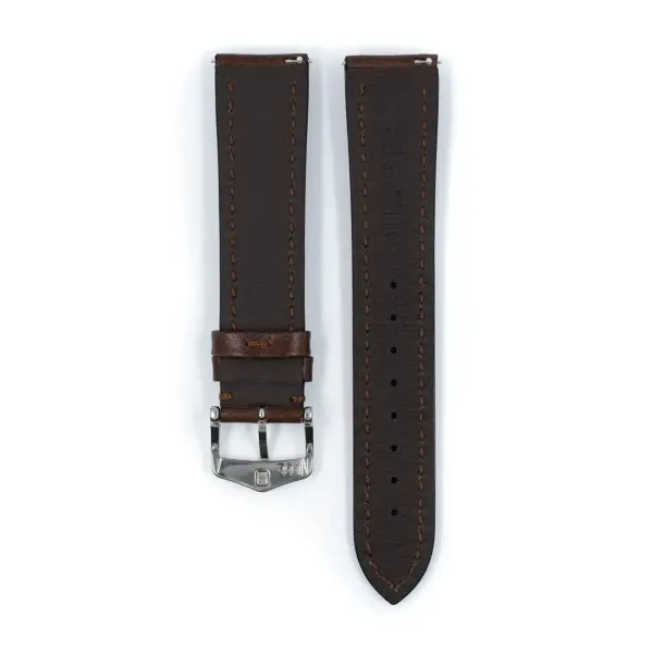 HIRSCH Lucca - Leder-Uhrenarmband - Braun – Bild 3