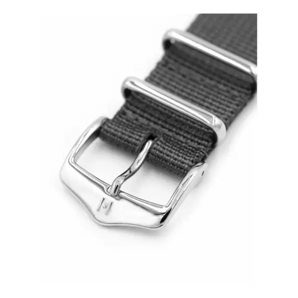 HIRSCH Rush Recycle - Nylon-Uhrenarmband - Grau – Bild 2